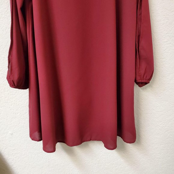 MTS COLD SHOULDER DRESS SIZE M - Picture 8 of 8